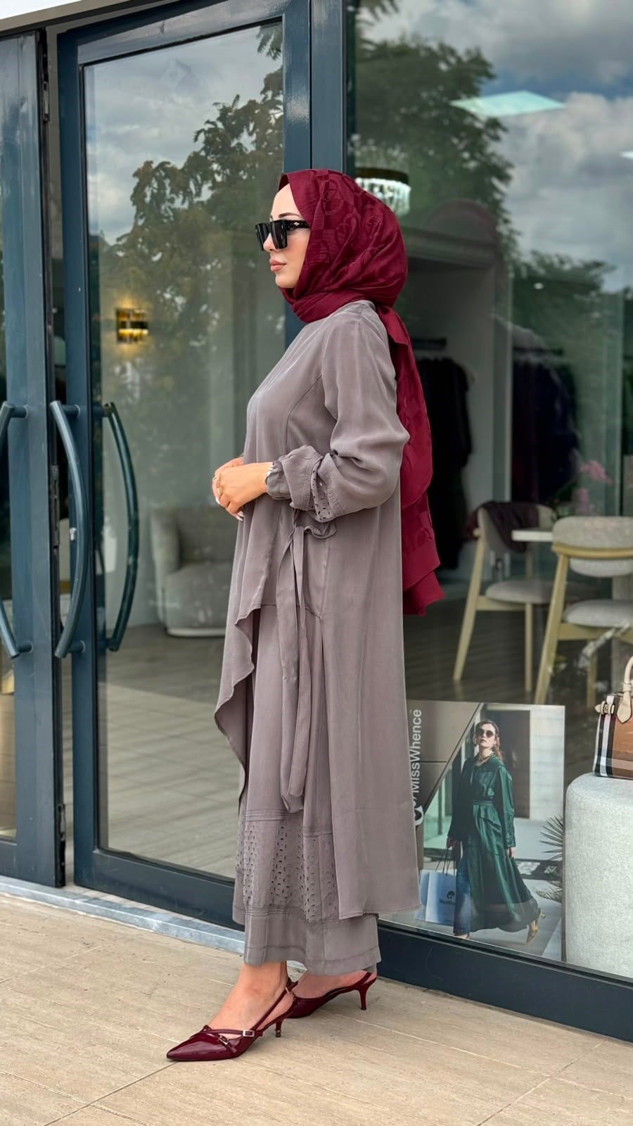 Misswhence Çapraz Kesim Uzun Takım 39003