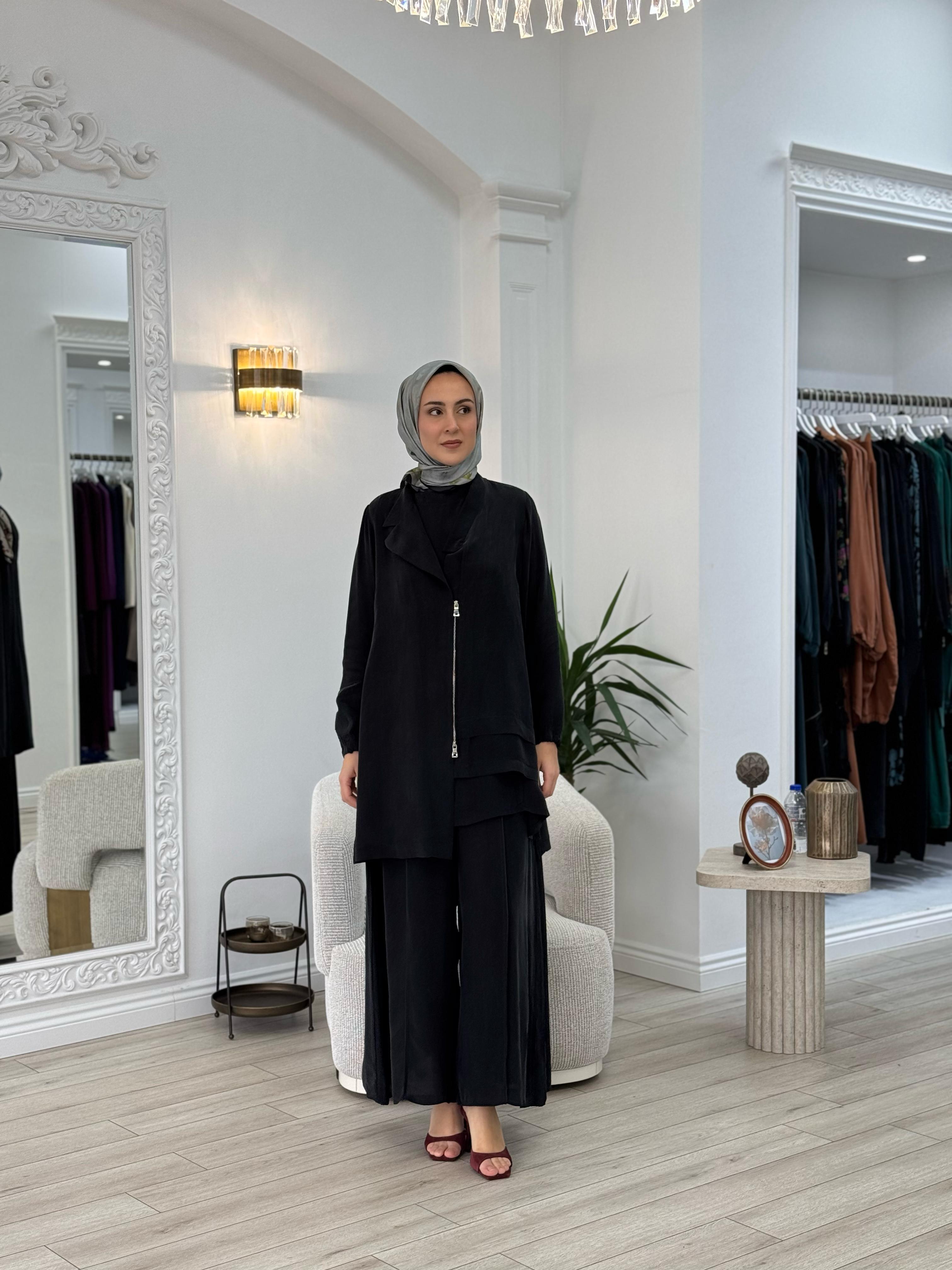 Misswhence Ceket Pantolon Takım Siyah 37205