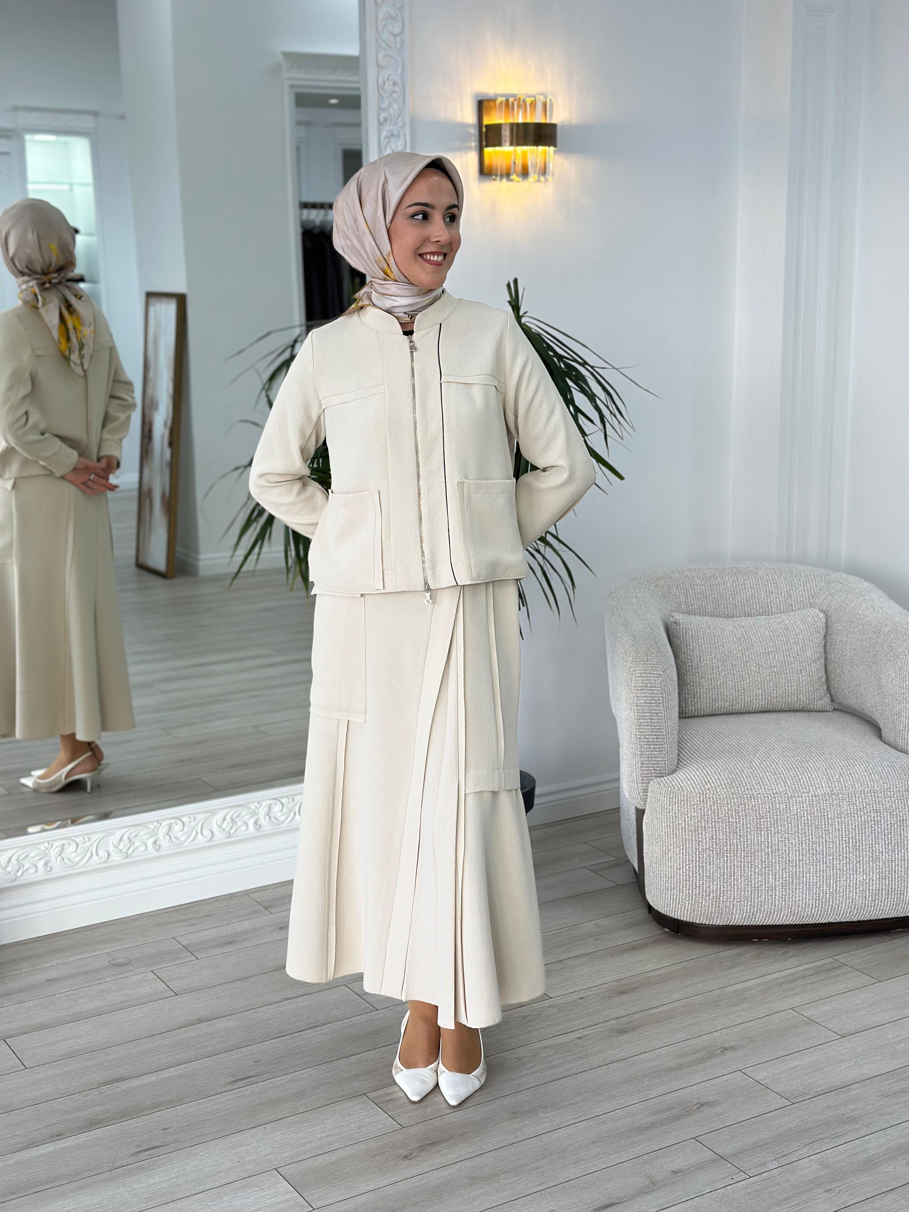 Misswhence Cep Detaylı Etekli Takım 36204