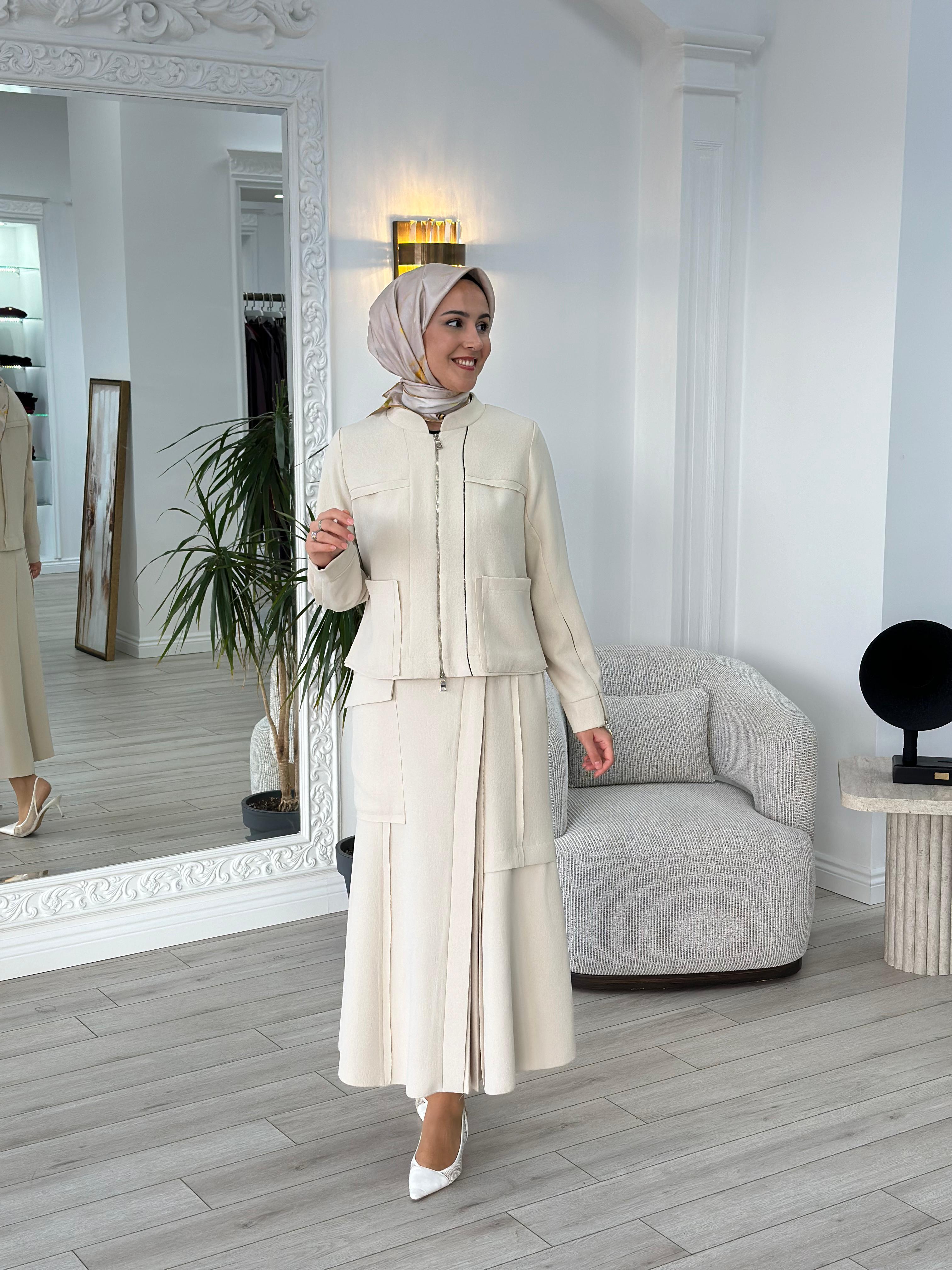 Misswhence Cep Detaylı Etekli Takım 36204