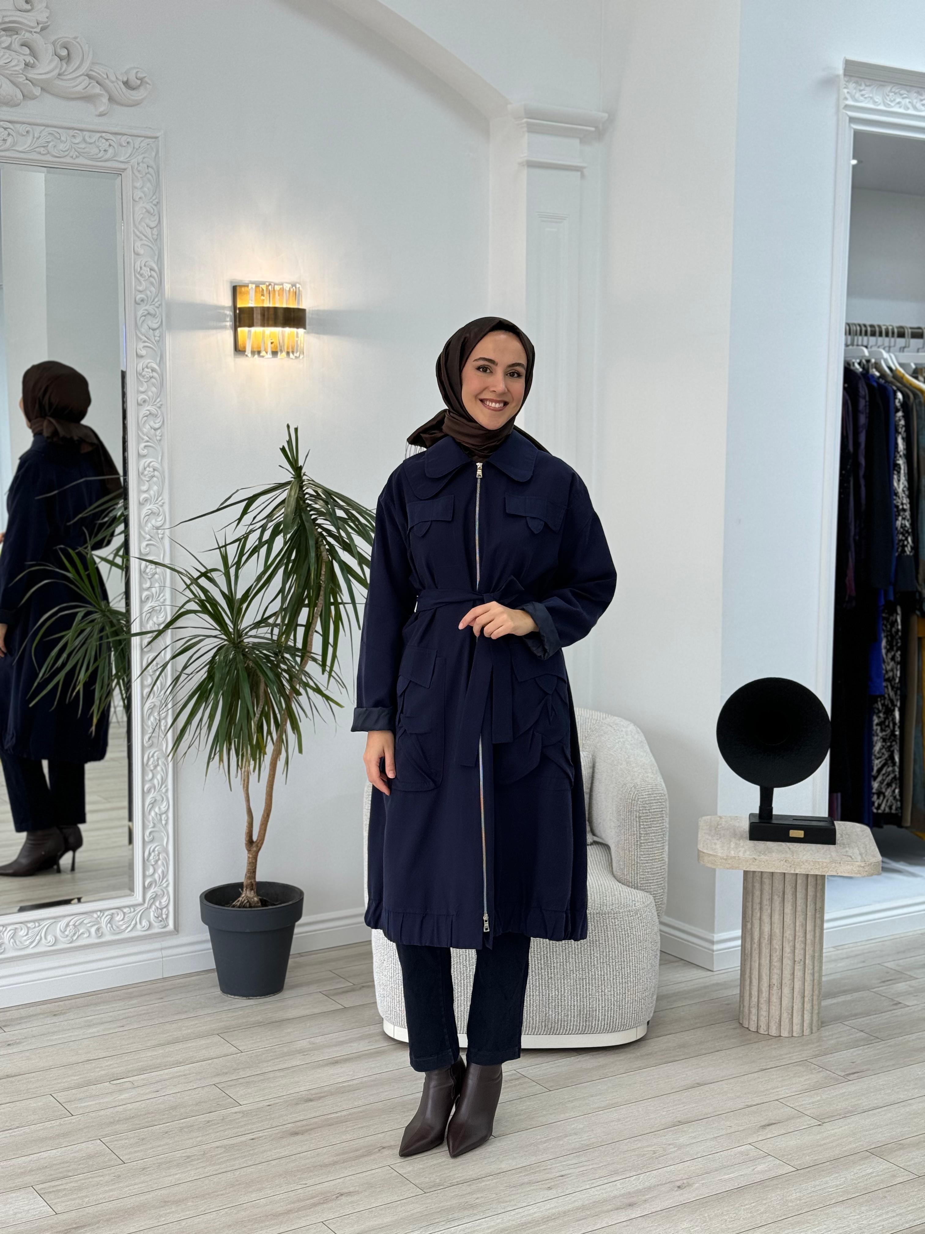 Misswhence Cep Detaylı Kap Lacivert 36404