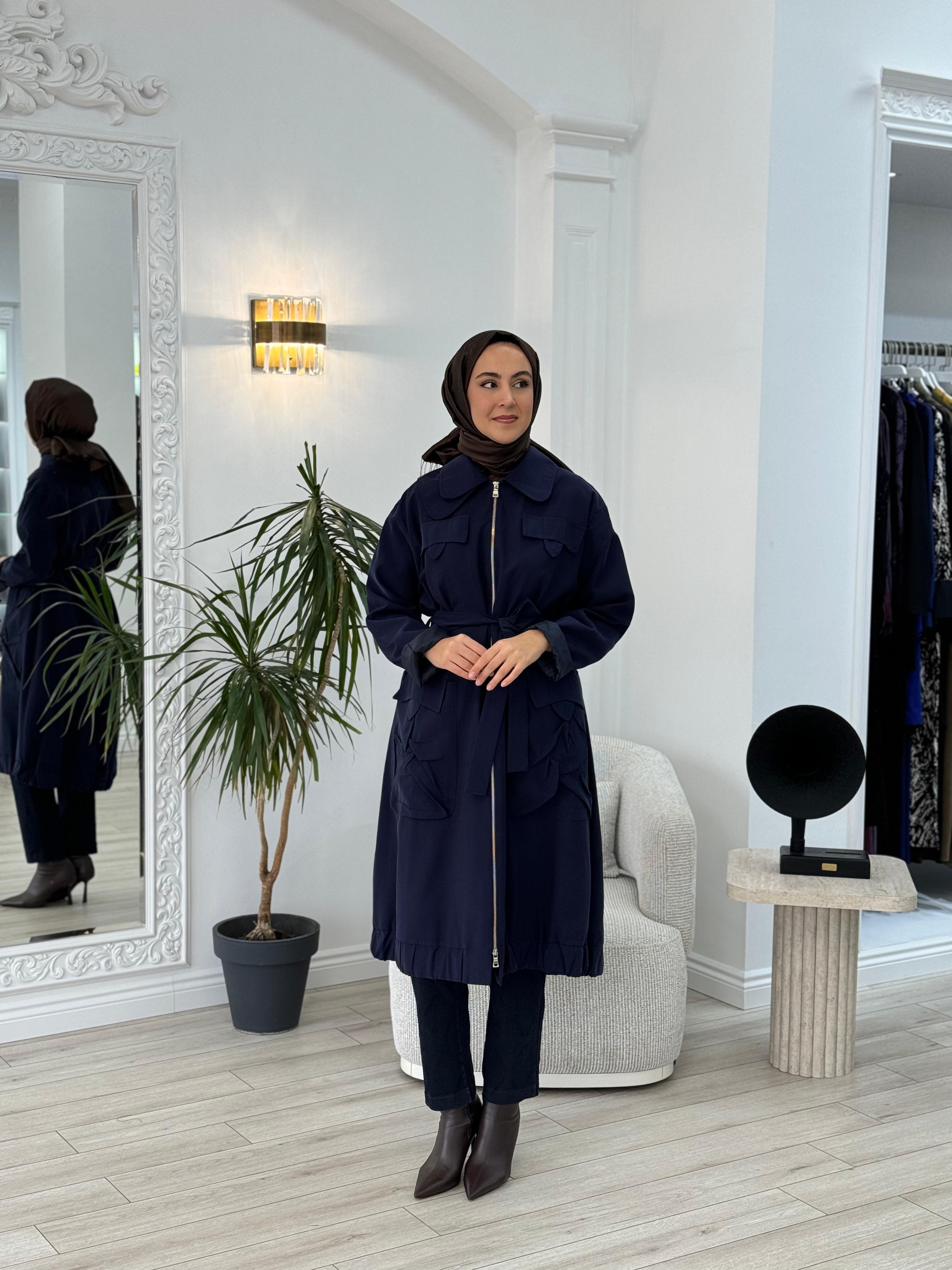 Misswhence Cep Detaylı Kap Lacivert 36404