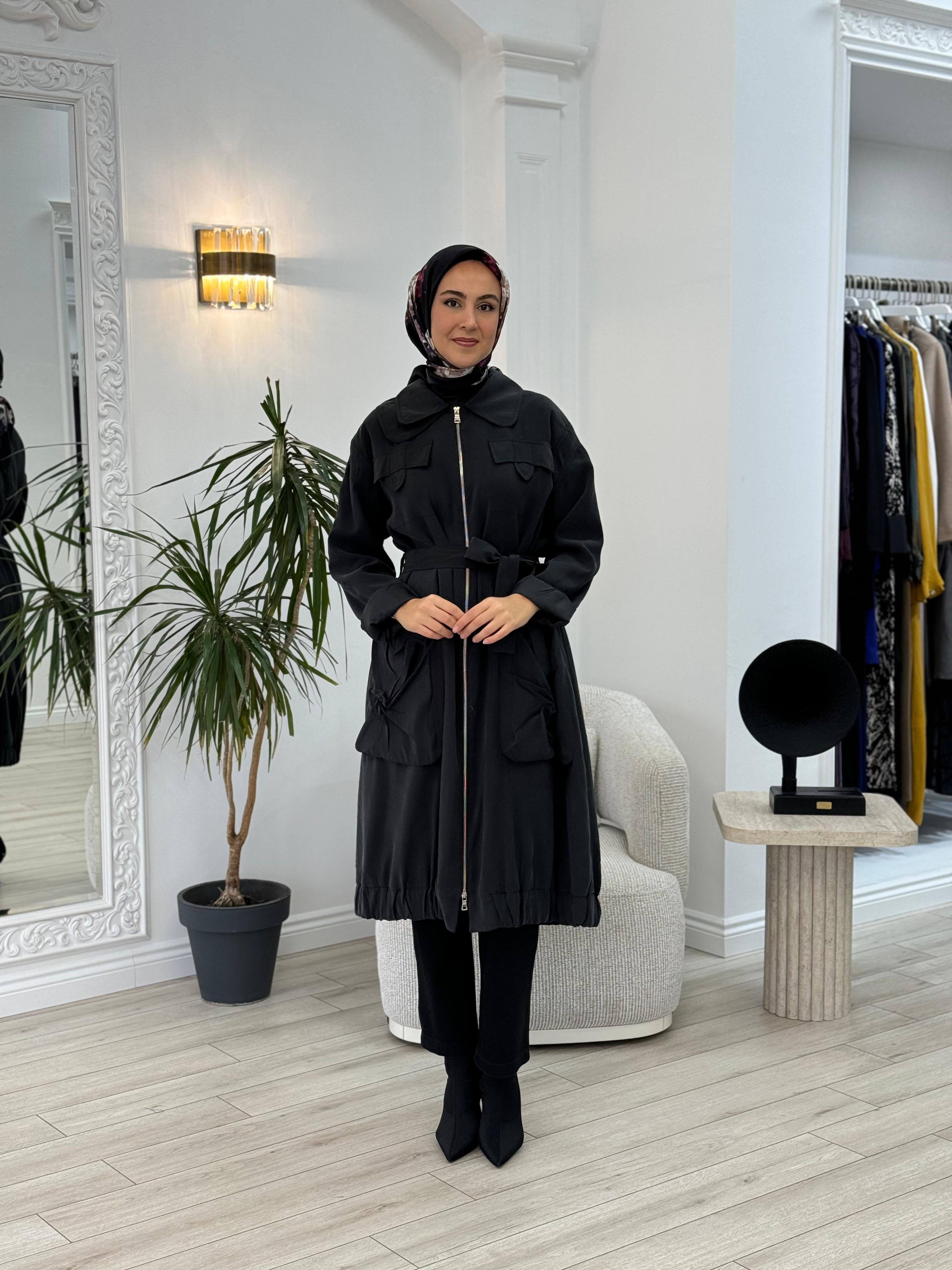 Misswhence Cep Detaylı Kap Siyah 36404