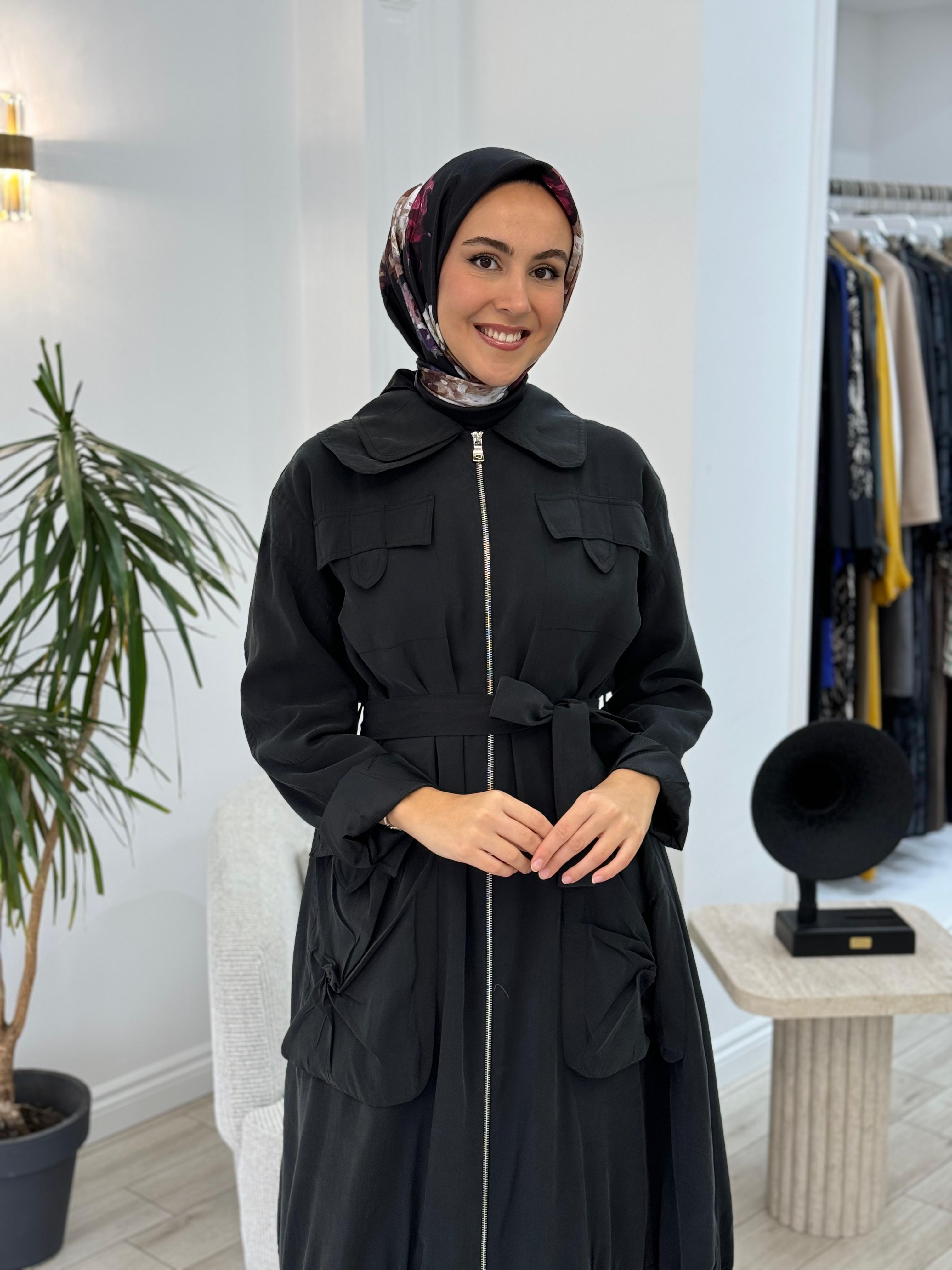Misswhence Cep Detaylı Kap Siyah 36404