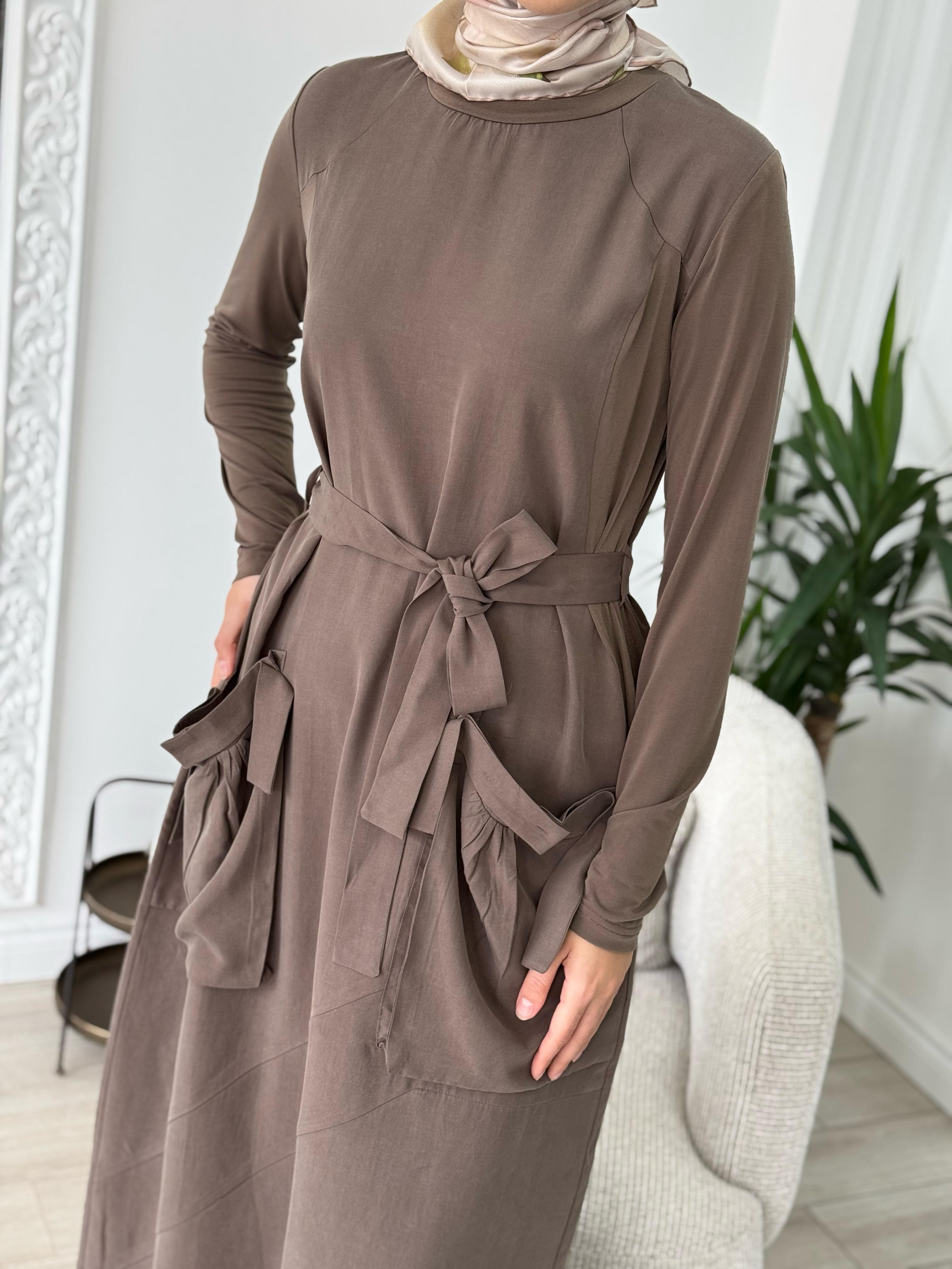 Misswhence Cep Detaylı Tensel Elbise Vizon Siyah 37814