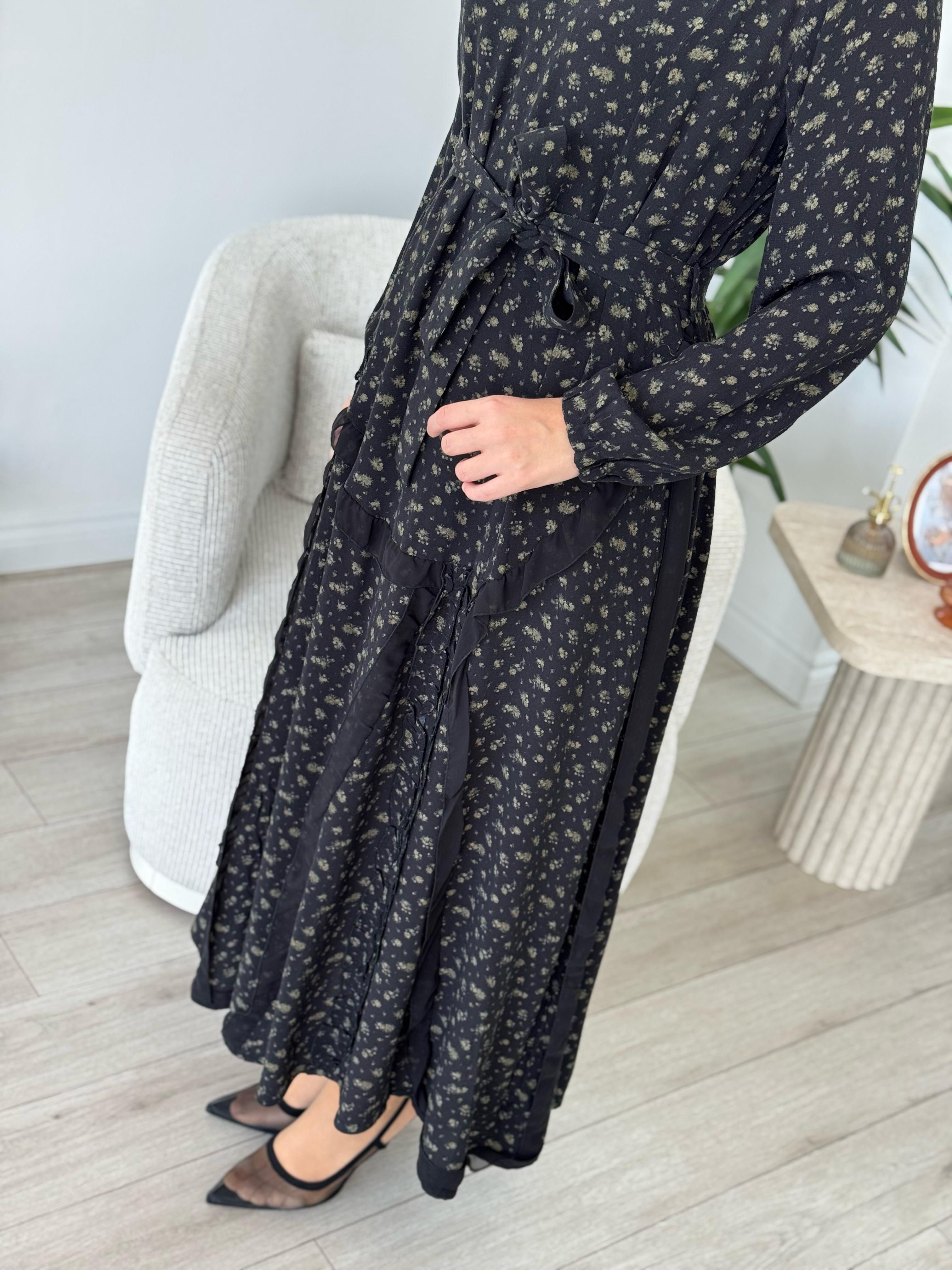 Misswhence Çiçek Desenli Elbise 37813