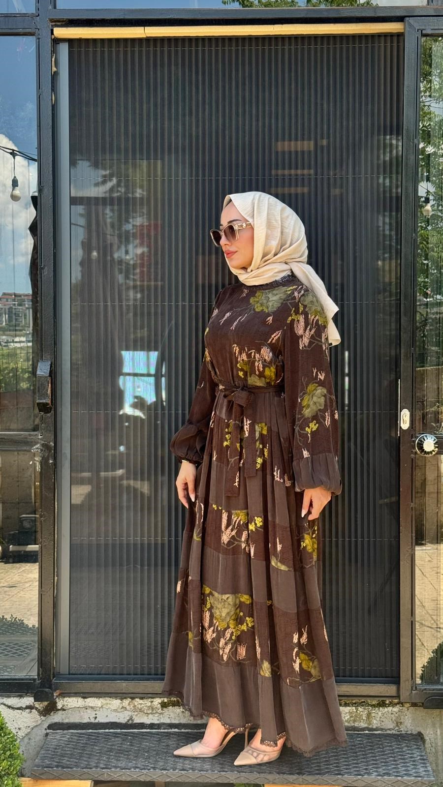 Misswhence Çiçekli Elbise 39843