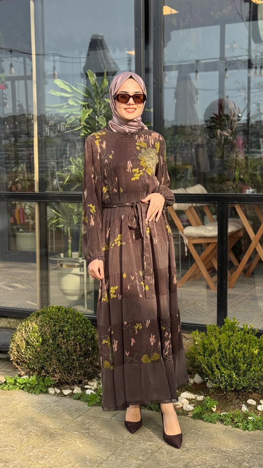 Misswhence Çiçekli Elbise 39843