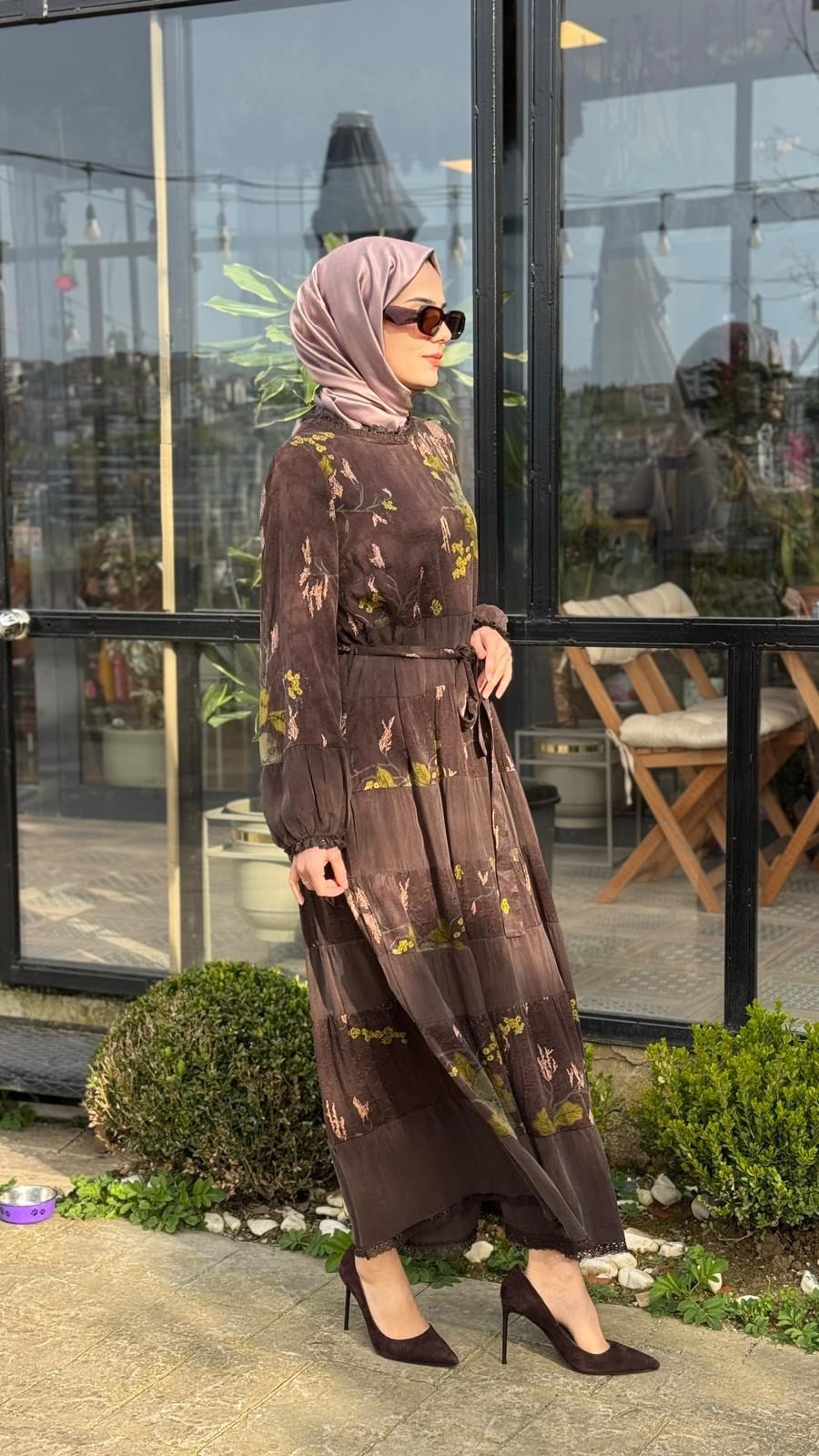 Misswhence Çiçekli Elbise 39843