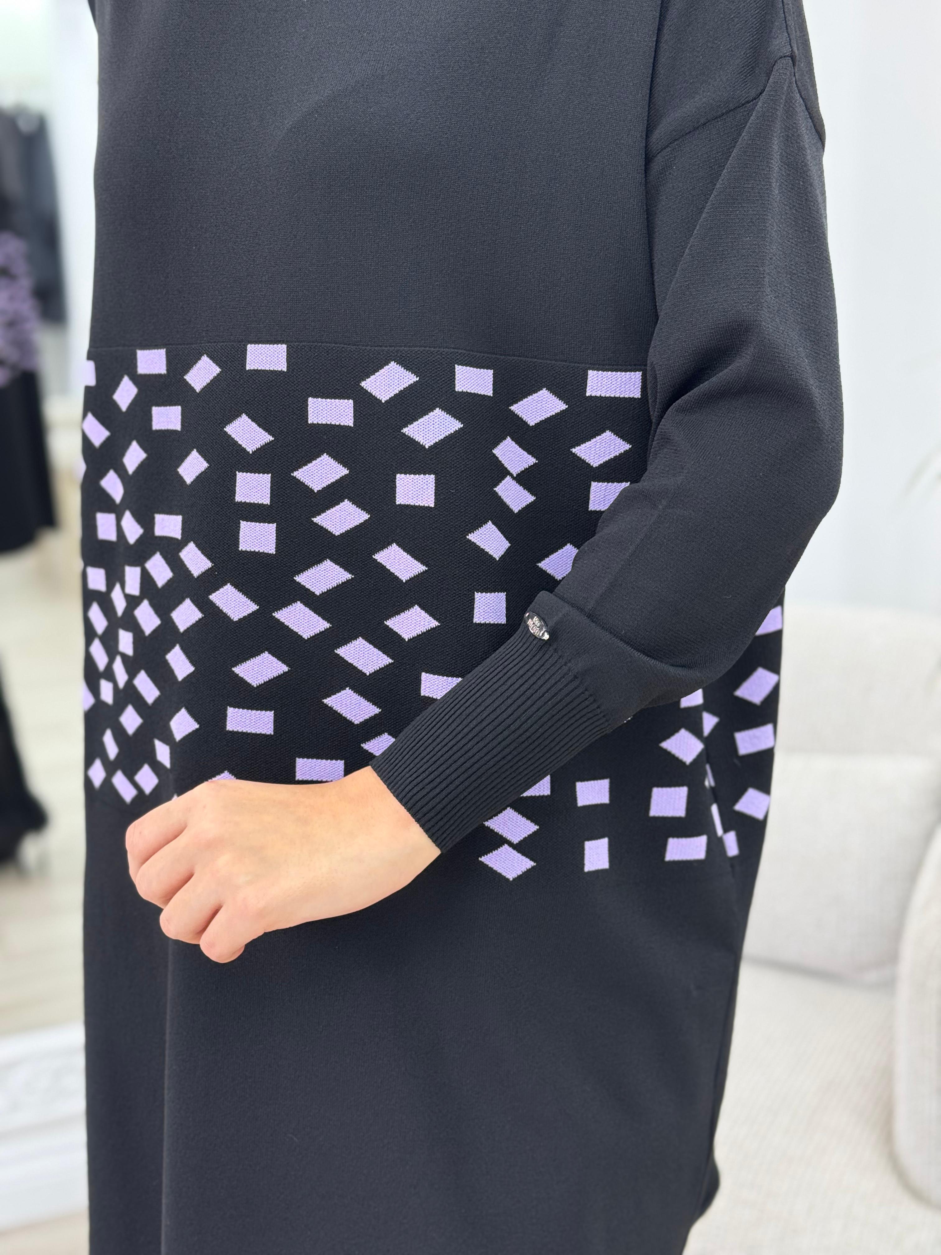 Misswhence Damalı Triko  Tunik miss 242