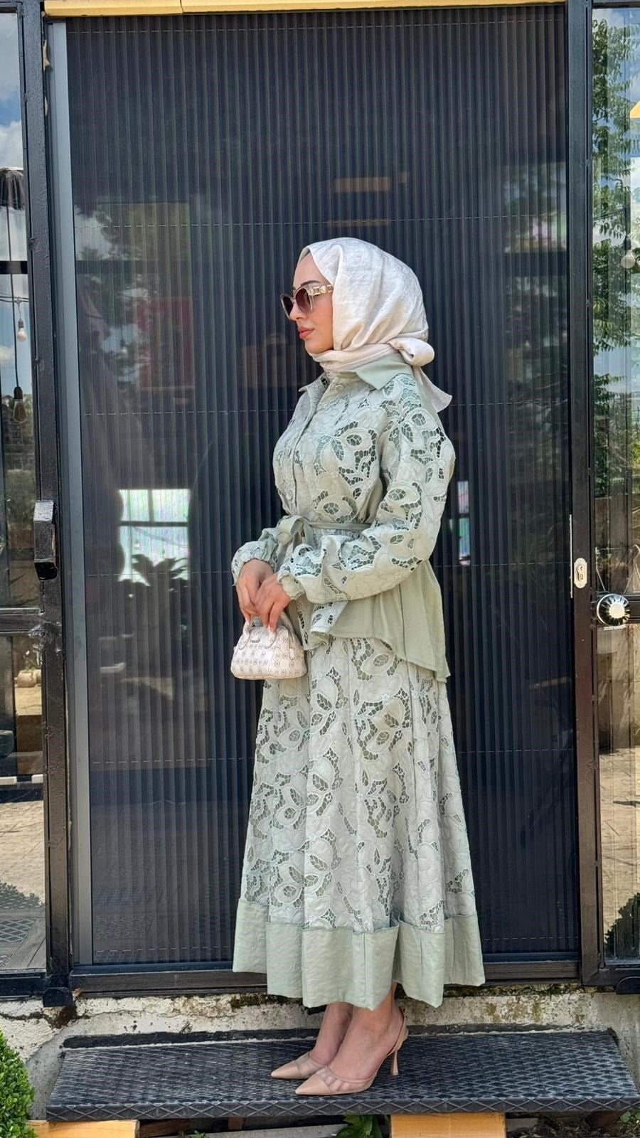 Misswhence Dantel Desenli Takım 39306