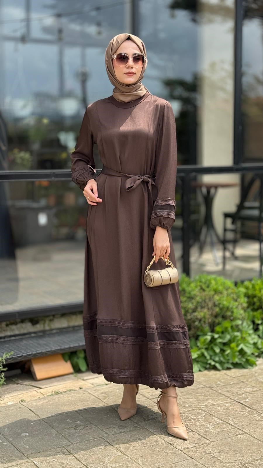 Misswhence Dantel Detaylı Elbise 39836