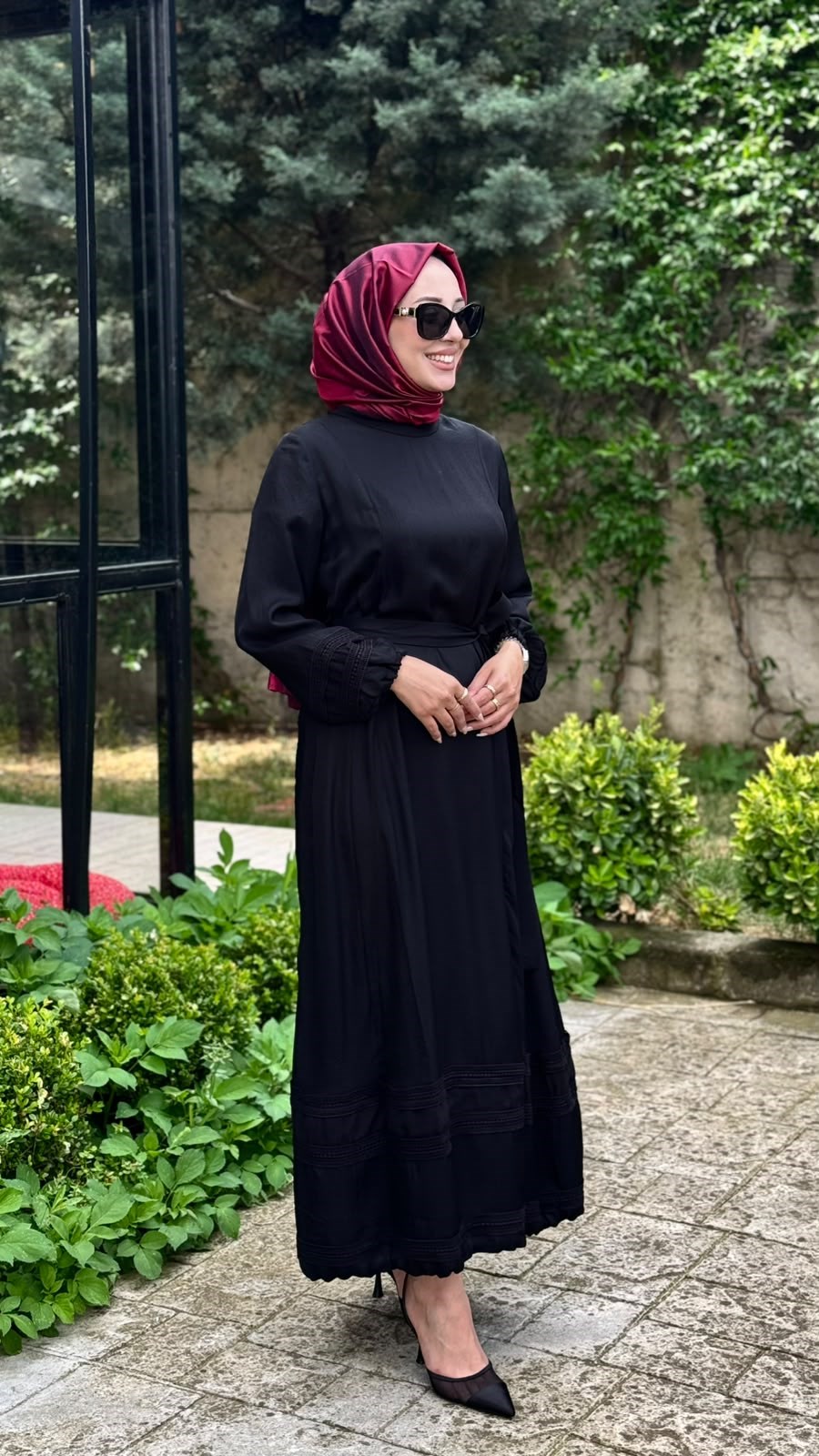 Misswhence Dantel Detaylı Elbise 39836