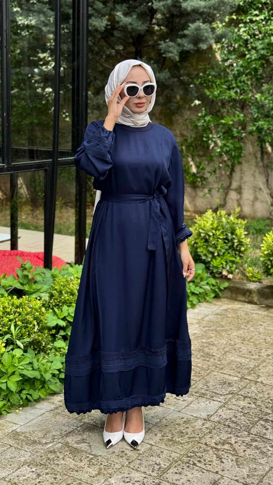 Misswhence Dantel Detaylı Elbise 39836