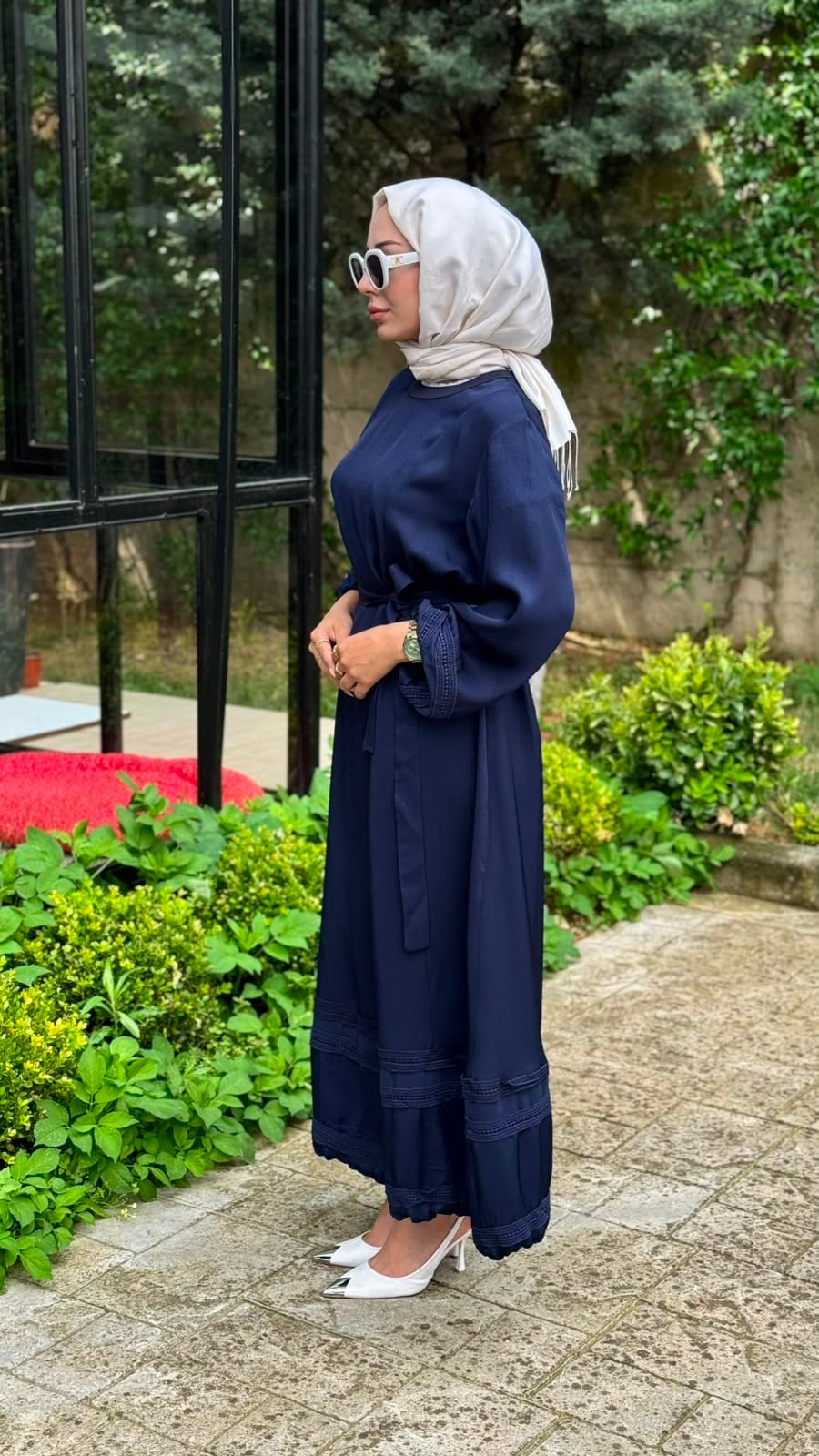 Misswhence Dantel Detaylı Elbise 39836