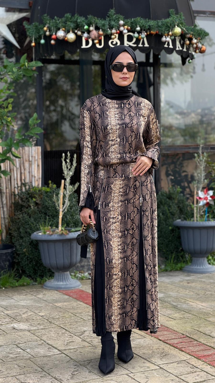 Misswhence Desenli Baskılı Takım 38003