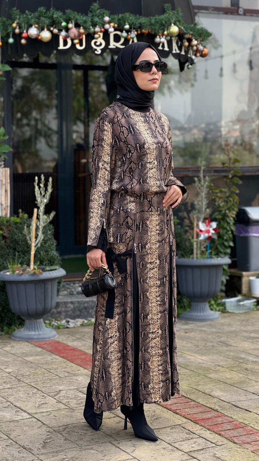 Misswhence Desenli Baskılı Takım 38003