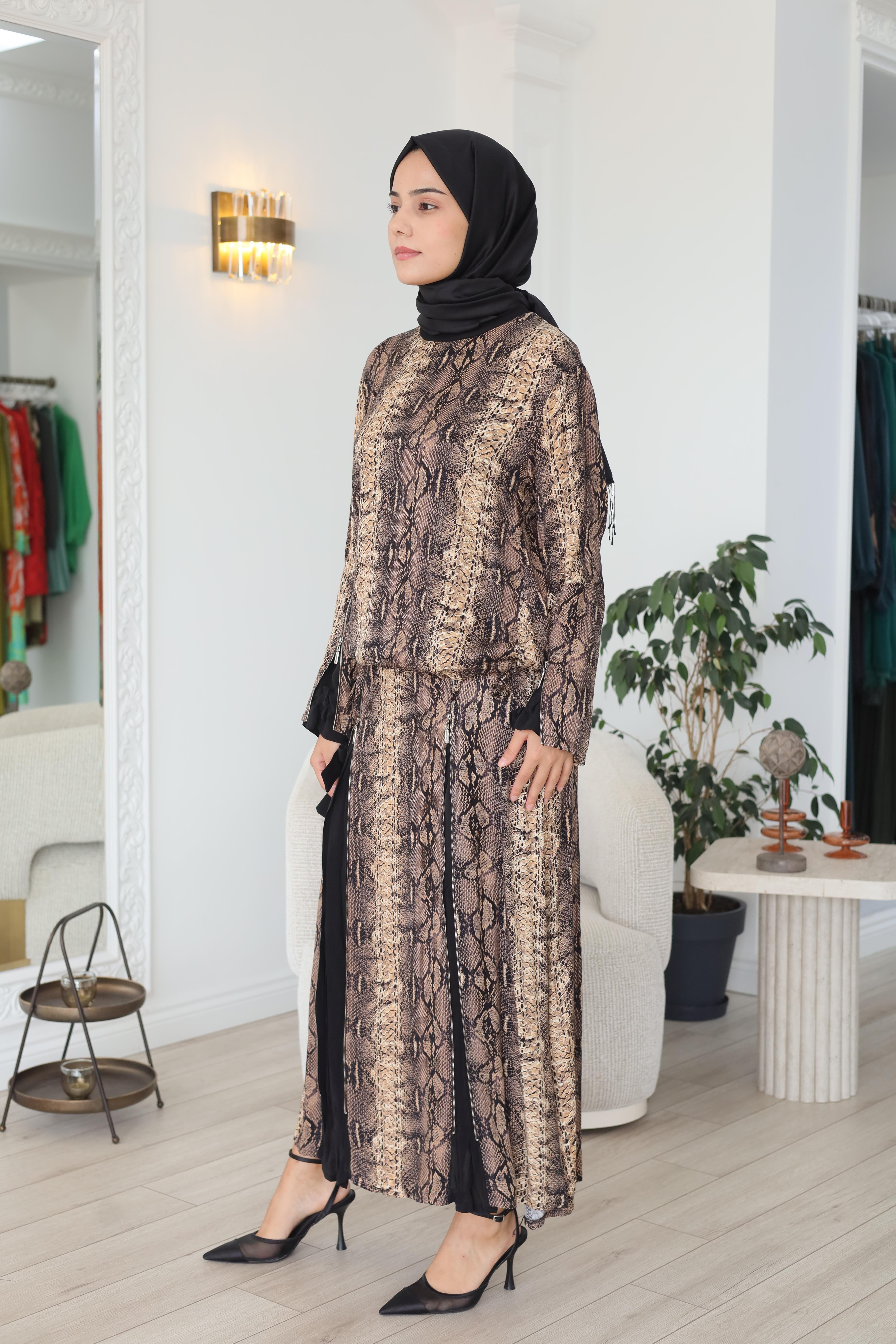 Misswhence Desenli Baskılı Takım 38003