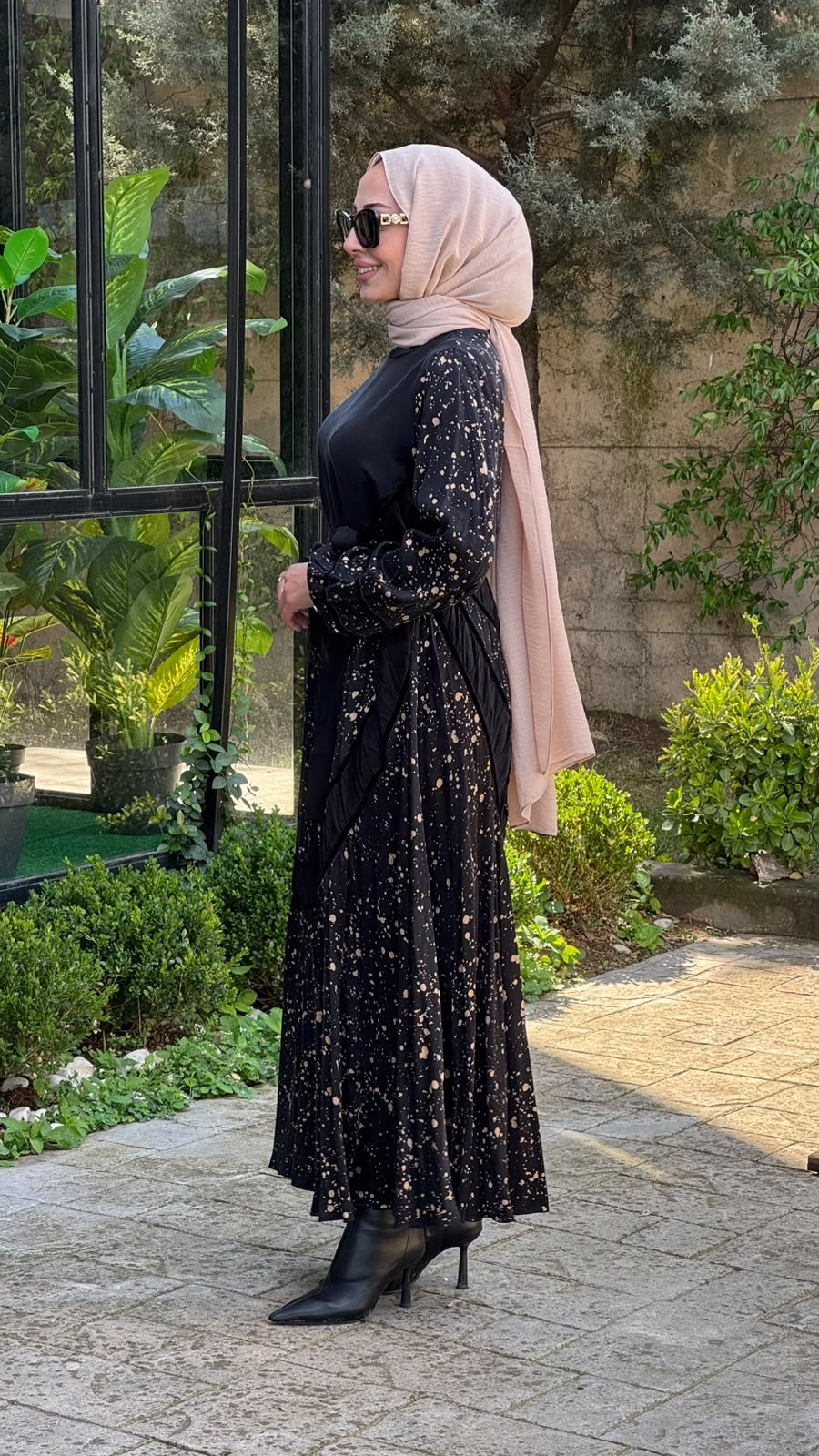 Misswhence Desenli Elbise 40800