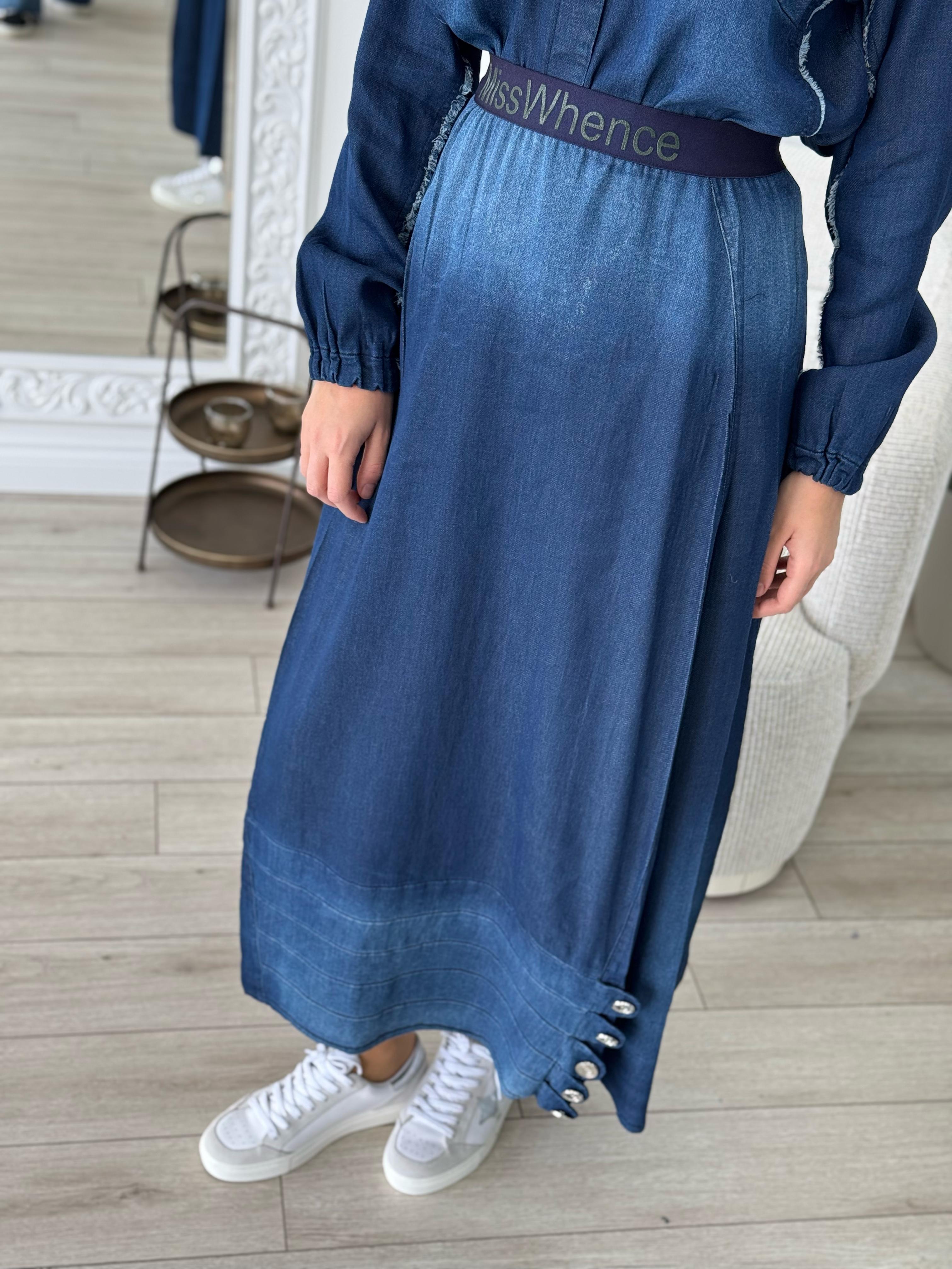 Misswhence Düğme Detaylı Takım Lacivert 37304