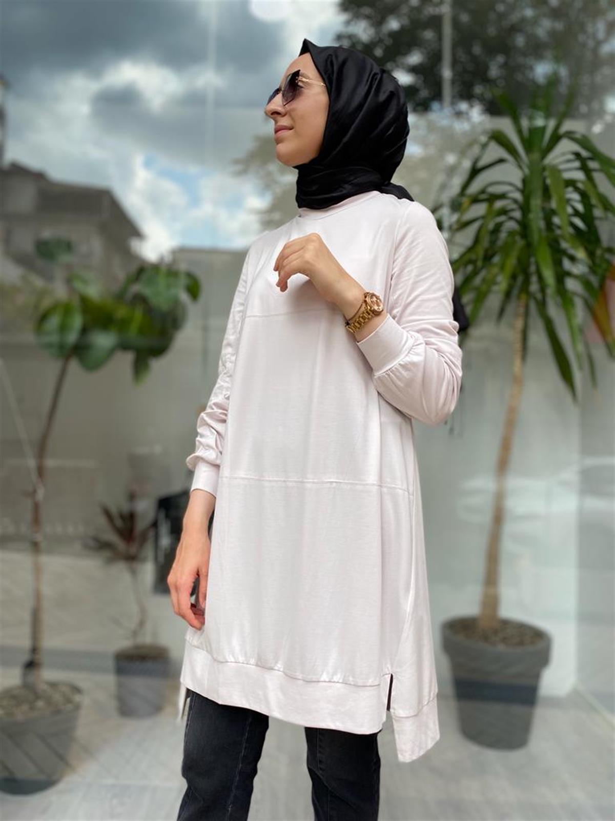 Misswhence Ekru Tunik 33033
