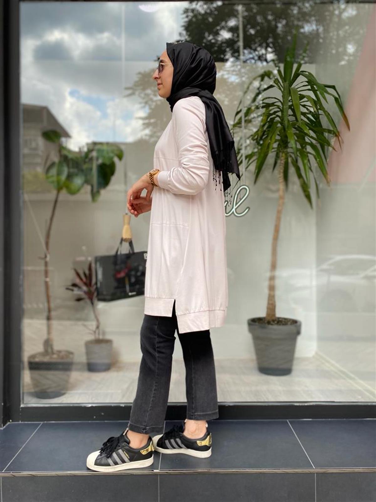 Misswhence Ekru Tunik 33033