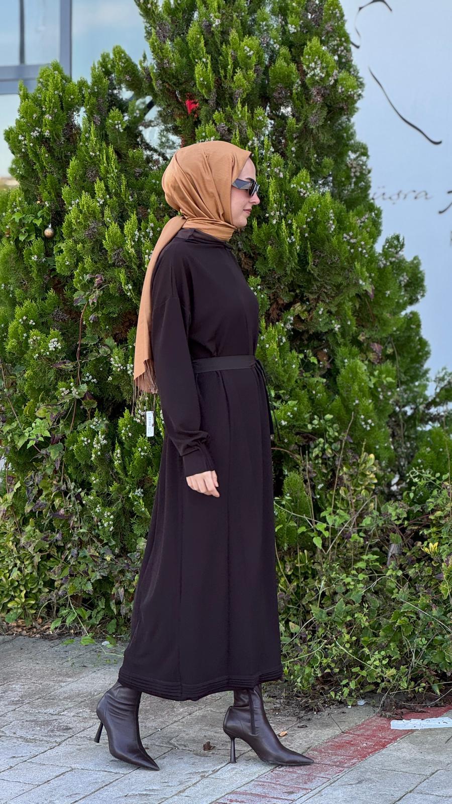 Misswhence Elbise Kahverengi 38822