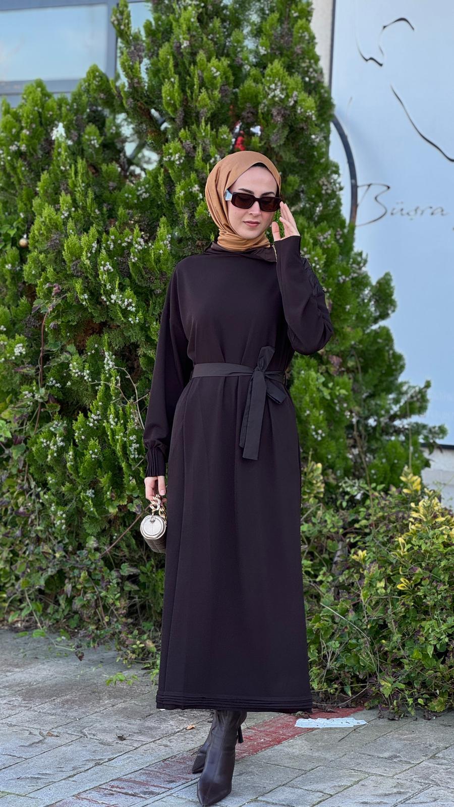 Misswhence Elbise Kahverengi 38822