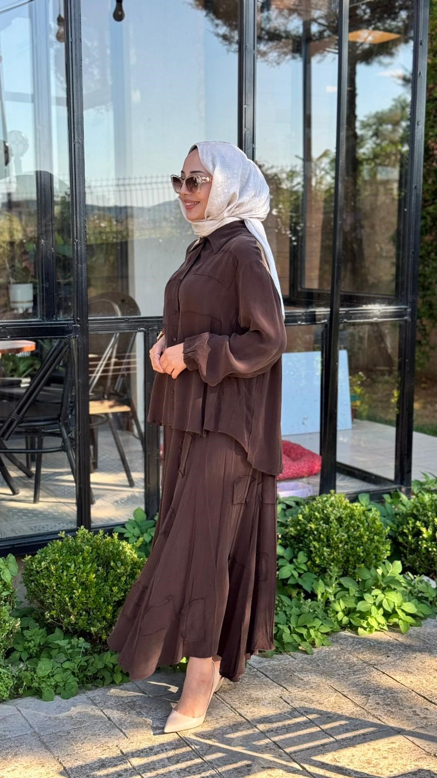 Misswhence Etekli Gömlek Takım 39304