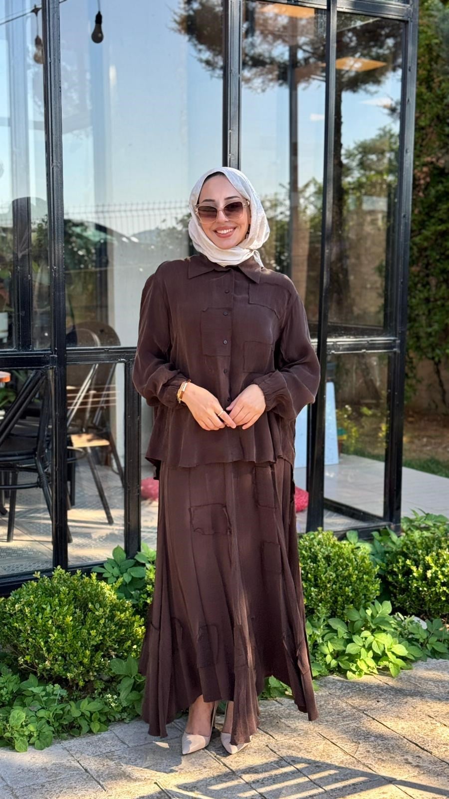 Misswhence Etekli Gömlek Takım 39304