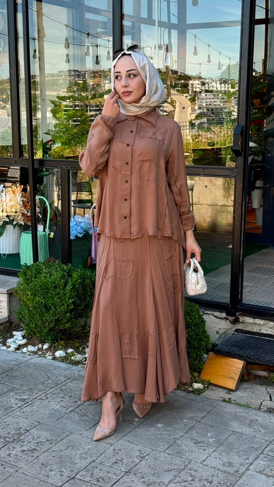 Misswhence Etekli Gömlek Takım 39304