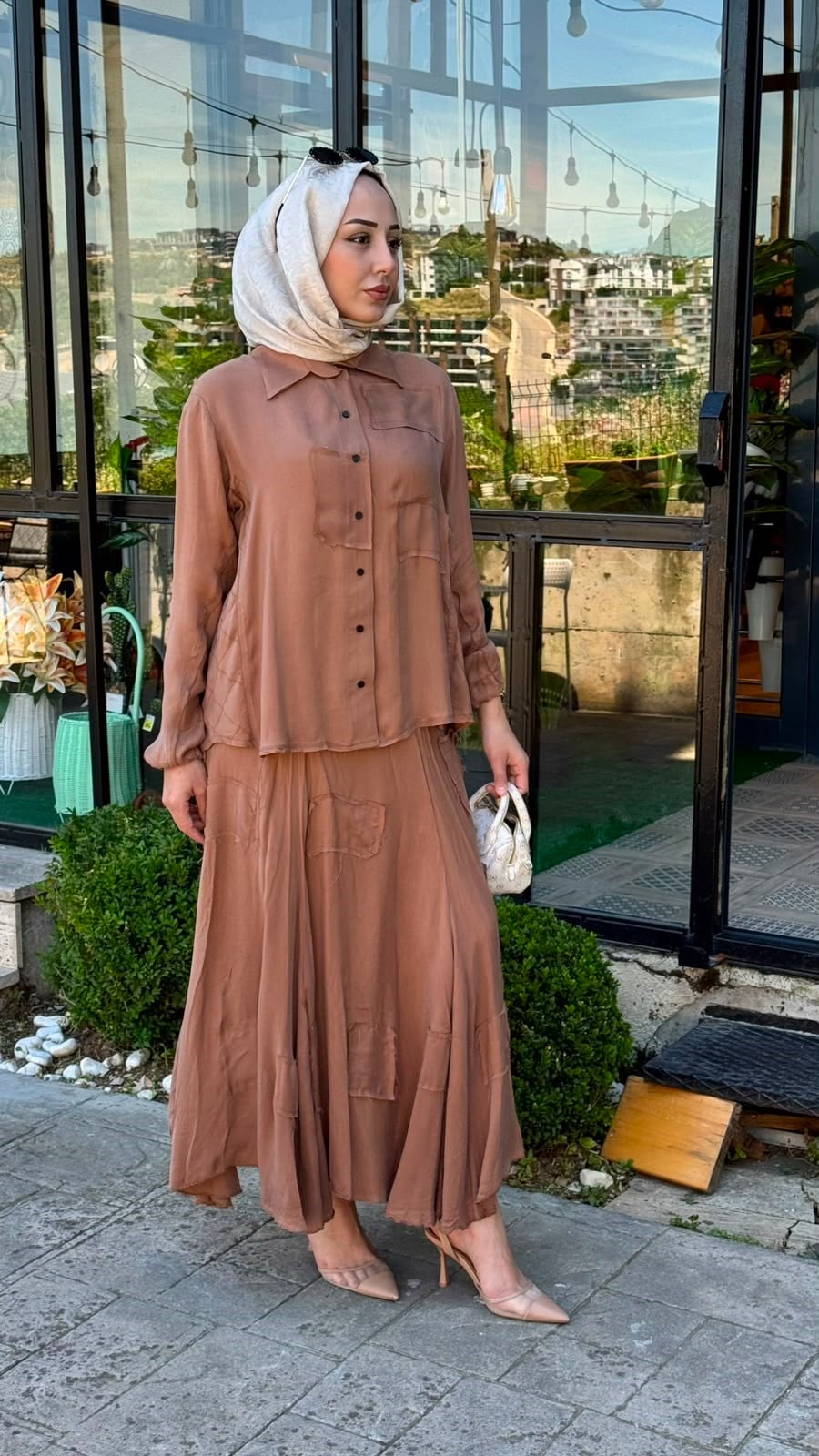 Misswhence Etekli Gömlek Takım 39304