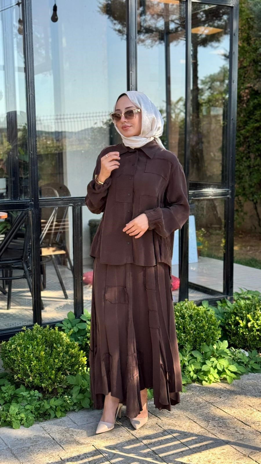 Misswhence Etekli Gömlek Takım 39304