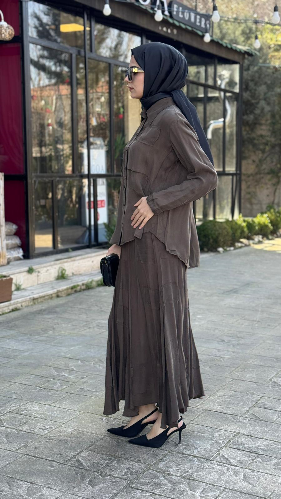 Misswhence Etekli Gömlek Takım 39304