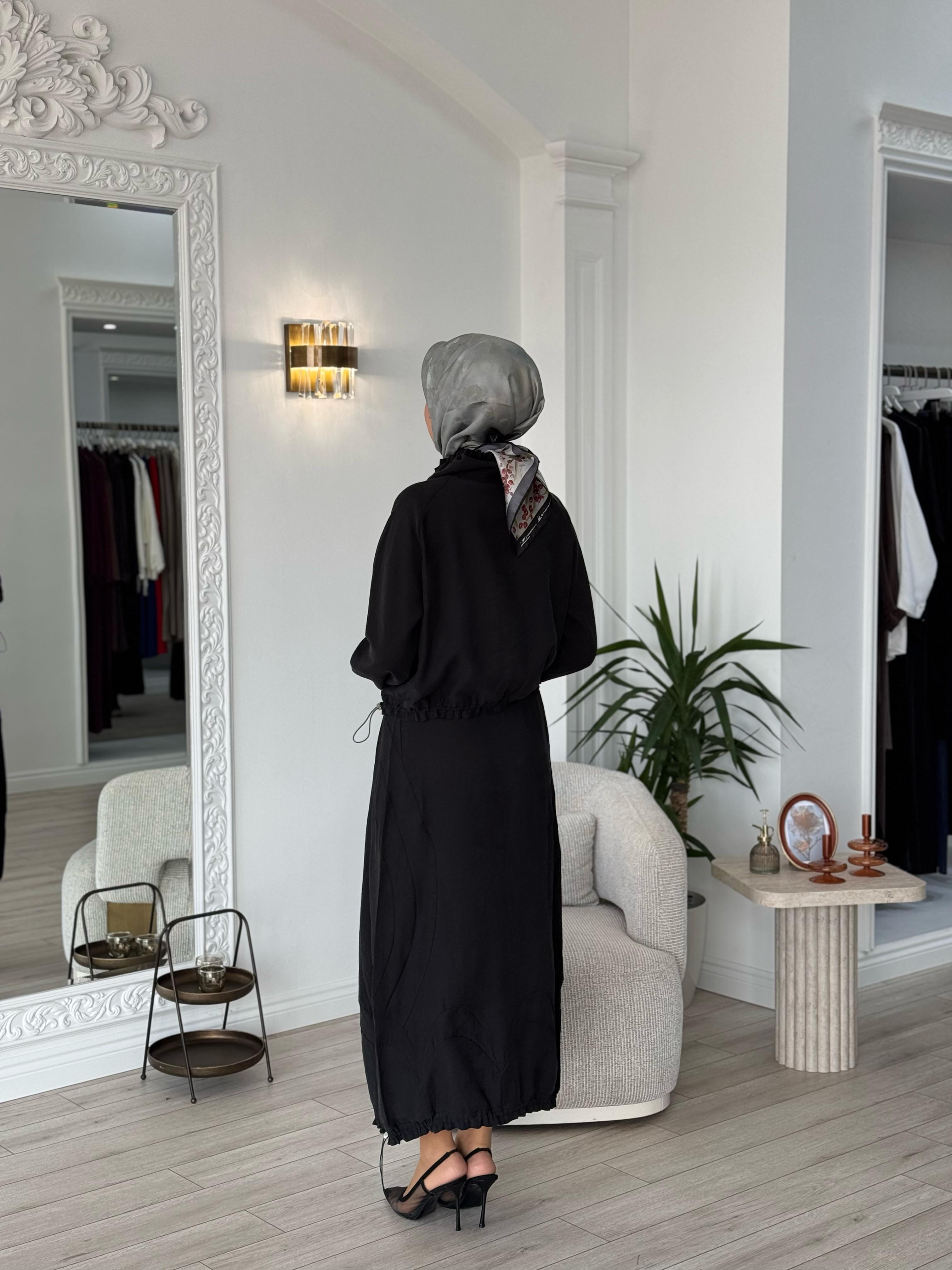 Misswhence Etekli Takım Siyah 37200