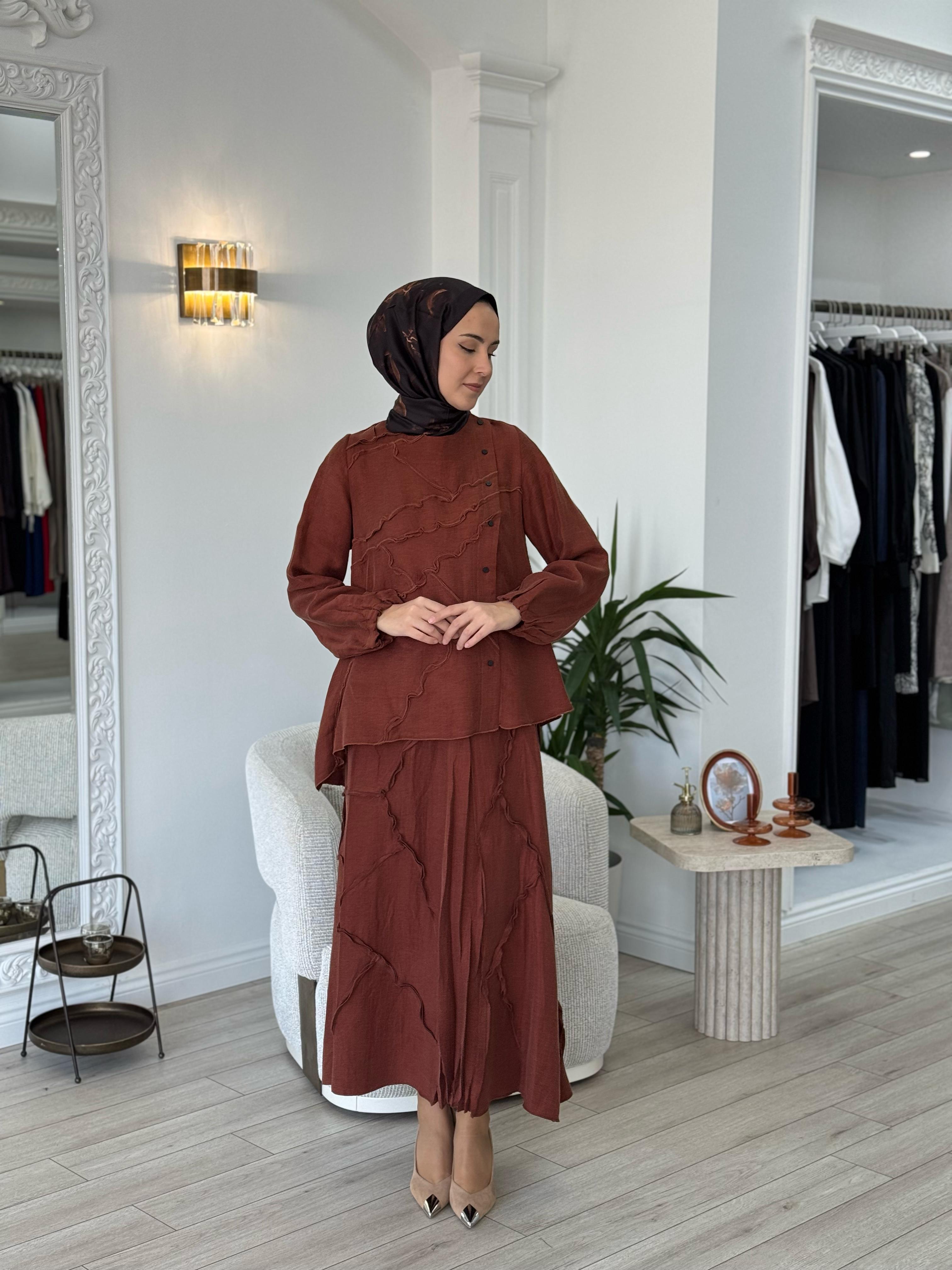 Misswhence Etekli Takım Turuncu 37305