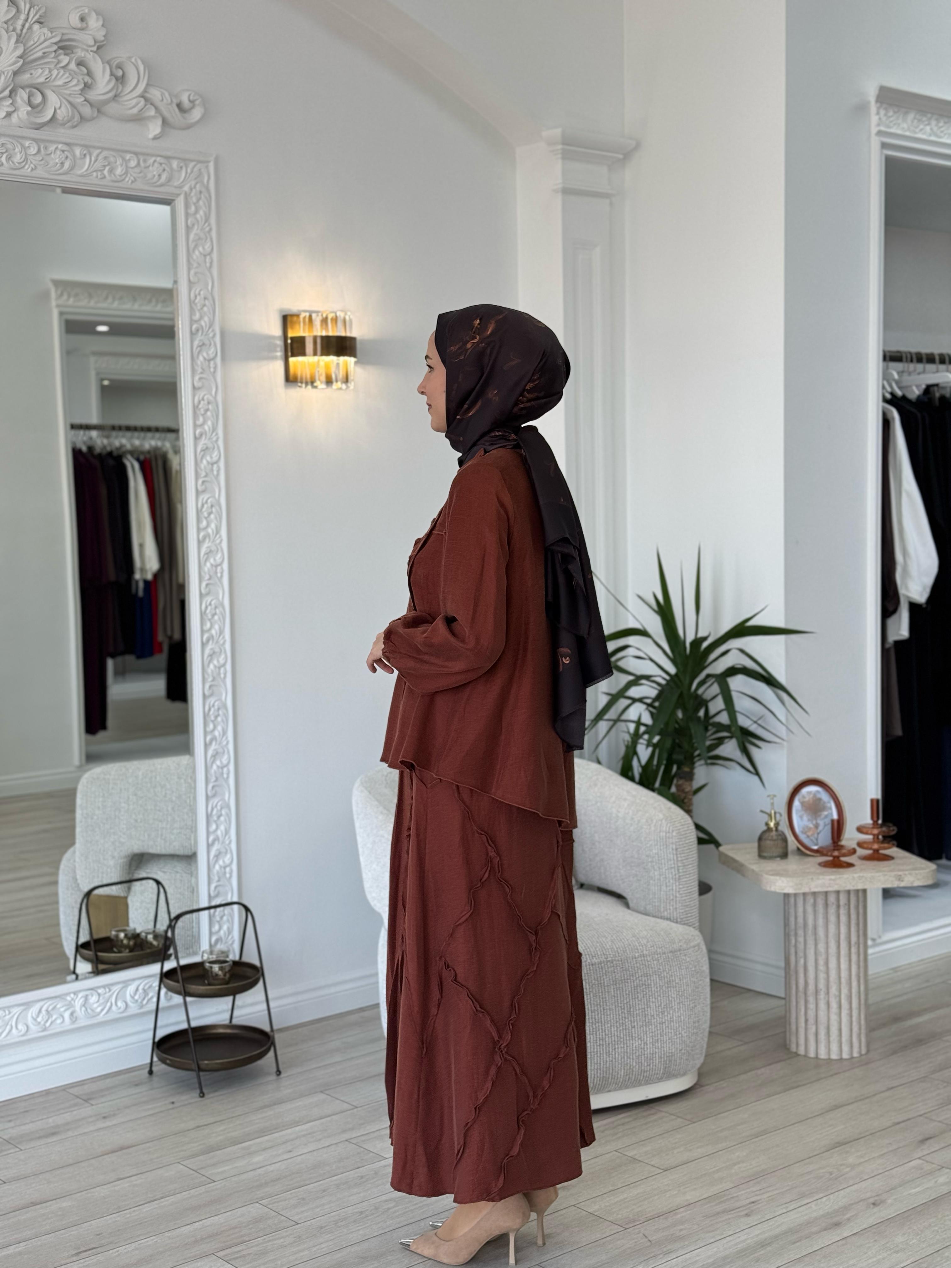 Misswhence Etekli Takım Turuncu 37305