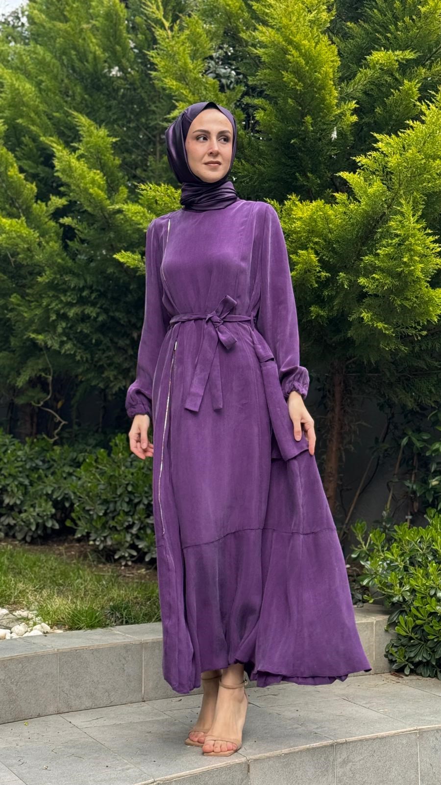 Misswhence Fermuar Detaylı Elbise 39809