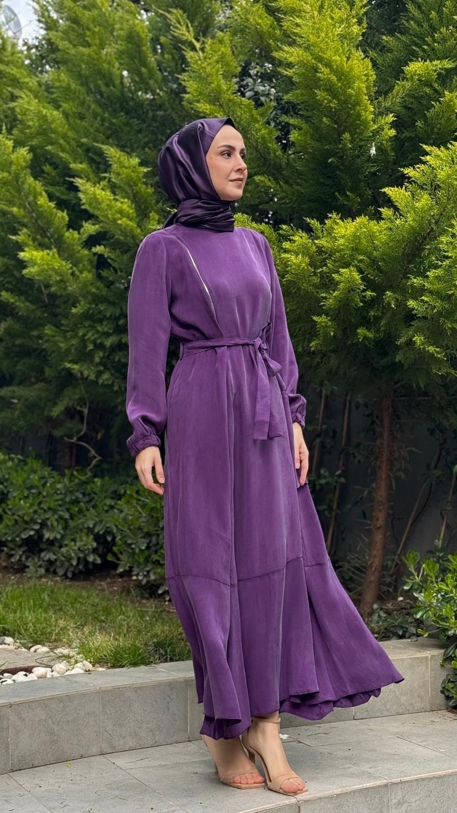 Misswhence Fermuar Detaylı Elbise 39809