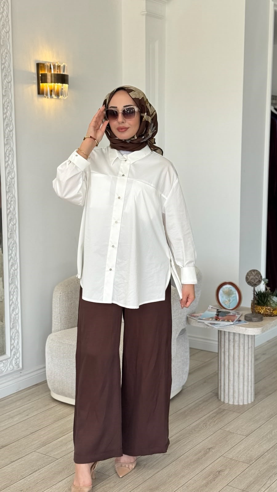 Misswhence Fermuar Detaylı Pantolon 39114