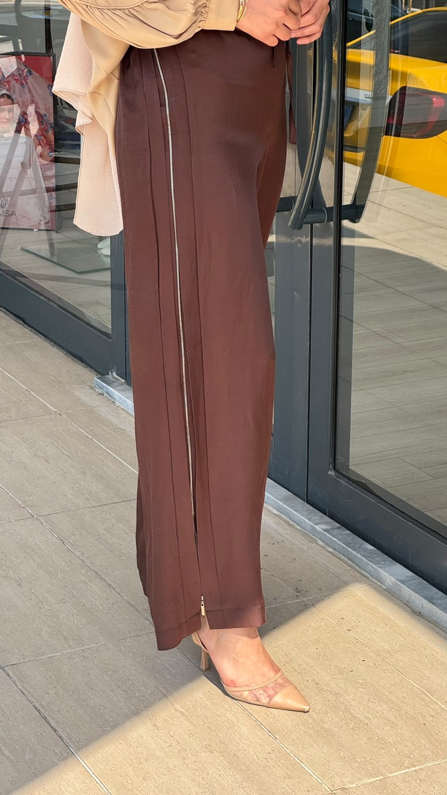 Misswhence Fermuar Detaylı Pantolon 39114
