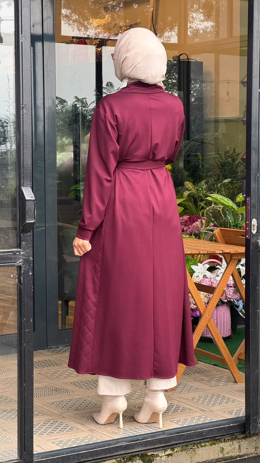 Misswhence Fermuar Detaylı Pardösü 40517