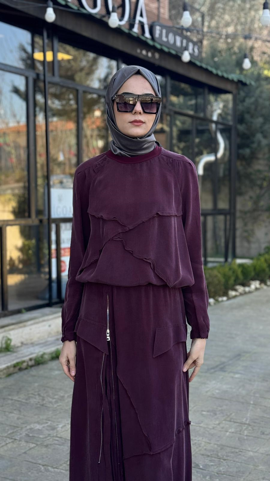 Misswhence Fermuar Etekli Takım 39020