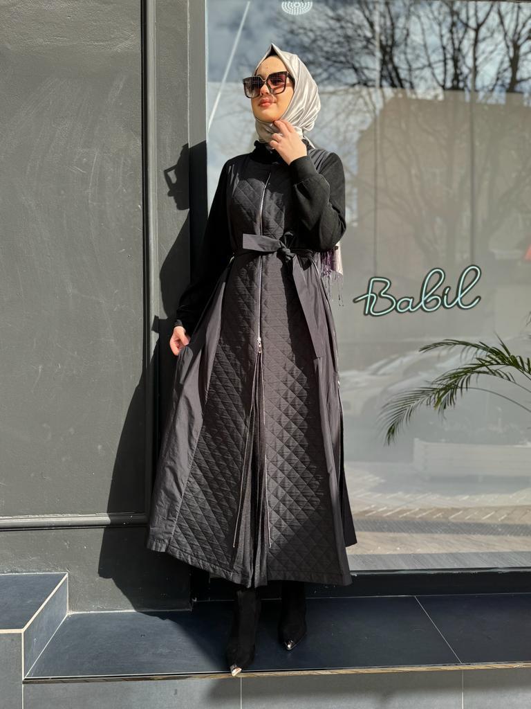 Misswhence Fermuar Plise Detaylı Elbise Siyah 34800