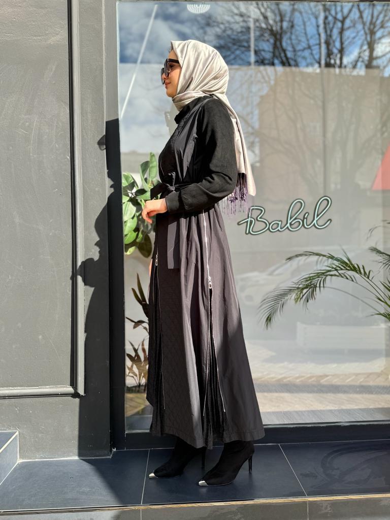 Misswhence Fermuar Plise Detaylı Elbise Siyah 34800