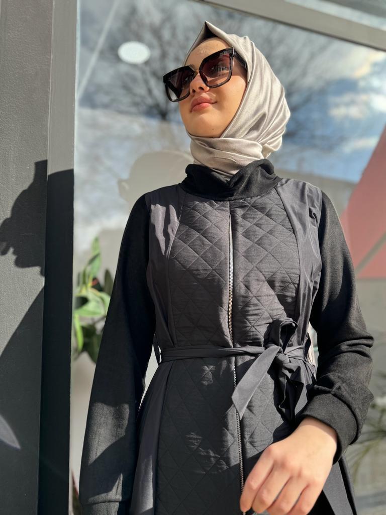 Misswhence Fermuar Plise Detaylı Elbise Siyah 34800