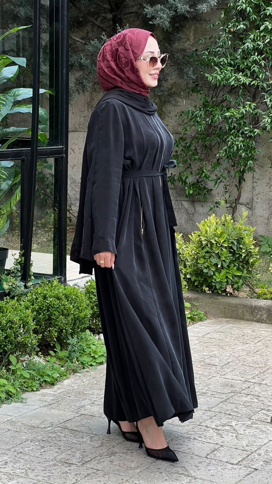 Misswhence Fermuarlı Ferace 39506