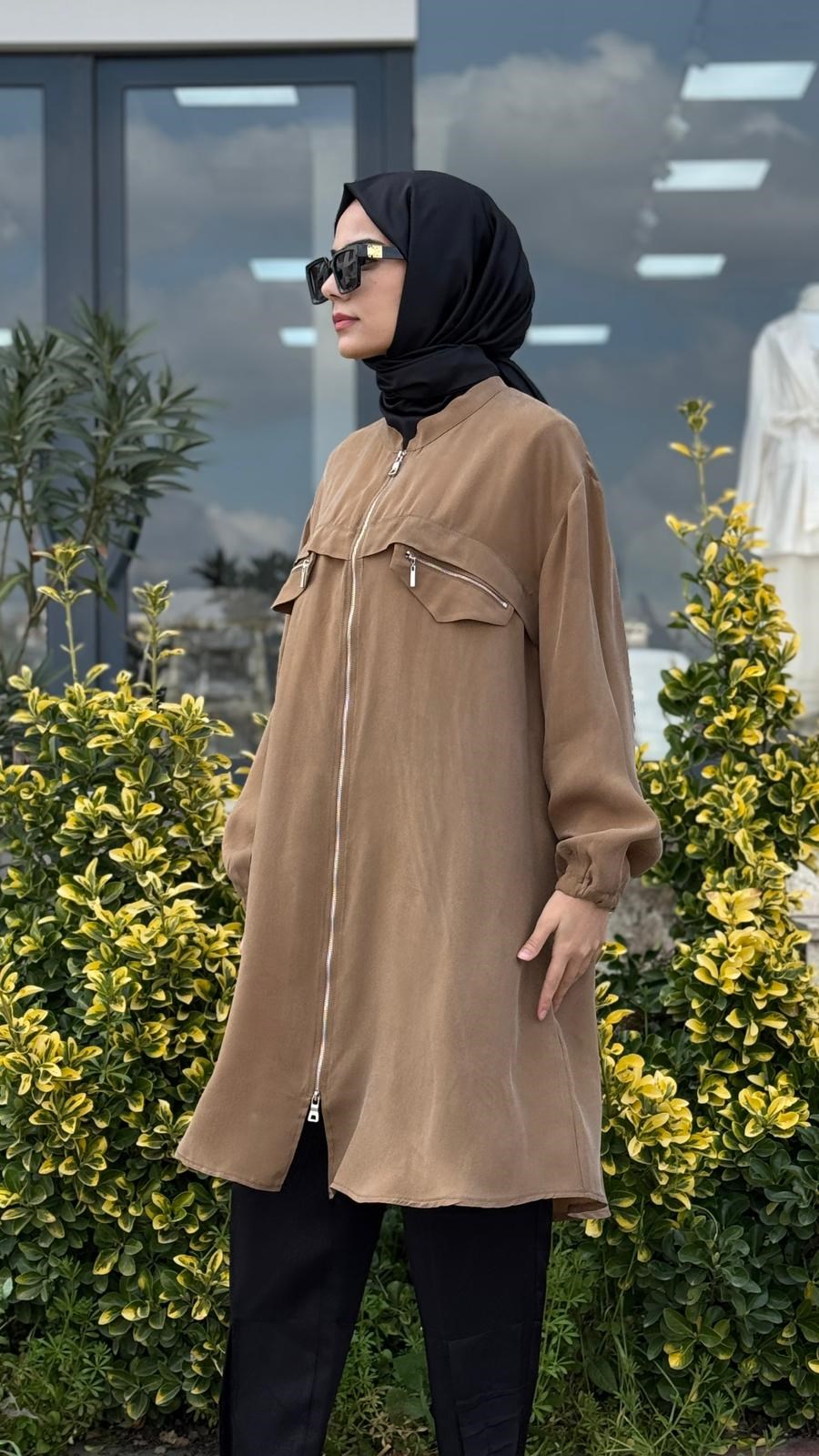 Misswhence Fermuarlı Tunik 39310