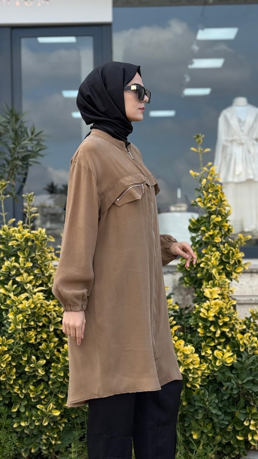 Misswhence Fermuarlı Tunik 39310
