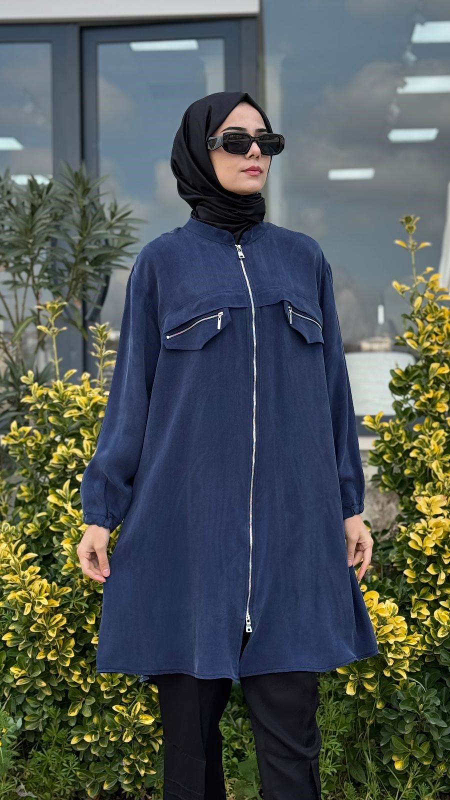 Misswhence Fermuarlı Tunik 39310